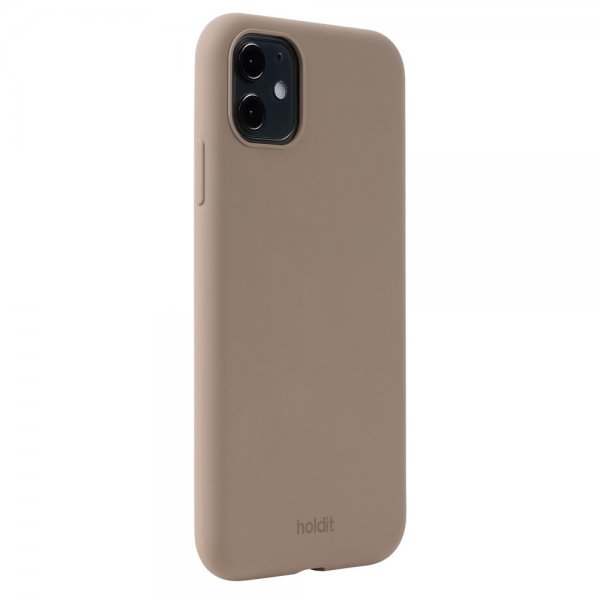 holdit iPhone 11 Cover Silikone Mocha Brown