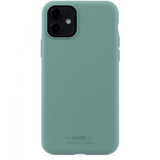 holdit iPhone 11 Cover Silikone Mosgrøn