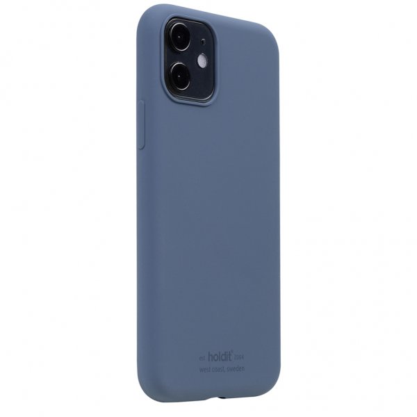 holdit iPhone 11 Cover Silikone Pacific Blue