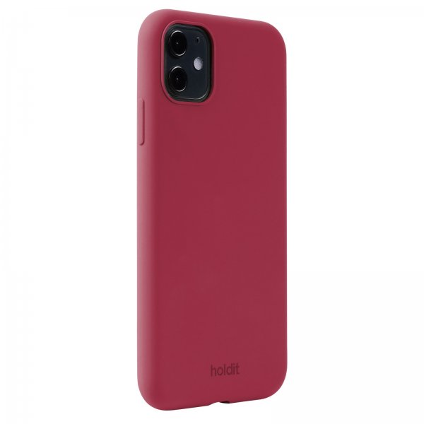 holdit iPhone 11 Cover Silikone Red Velvet