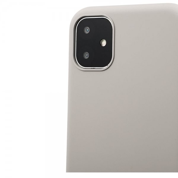 holdit iPhone 11 Cover Silikone Taupe