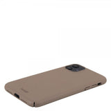 holdit iPhone 11 Cover Slim Case Mocha Brown