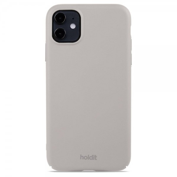 holdit iPhone 11 Cover Slim Case Taupe