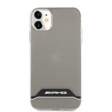 AMG iPhone 11 Cover Stripes Horizontal Transparent Sort