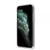 AMG iPhone 11 Cover Stripes Horizontal Transparent Sort