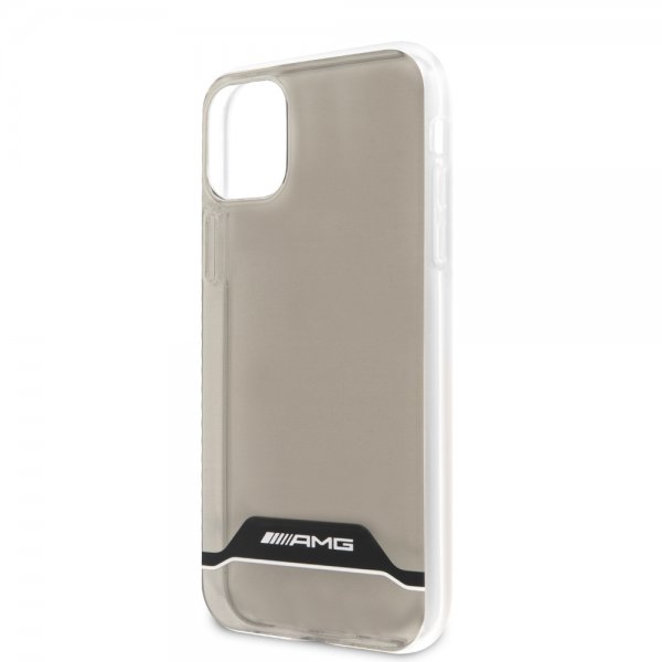 AMG iPhone 11 Cover Stripes Horizontal Transparent Sort