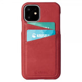 Krusell iPhone 11 Cover Sunne CardCover Vintage Red