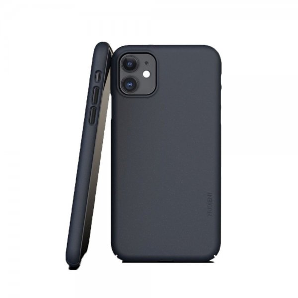 Nudient iPhone 11 Cover Thin Case V3 Midminter Blue
