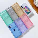 iPhone 11 Cover Kortholder Stødsikker Lilla
