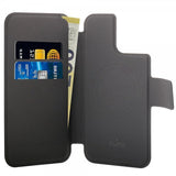 Puro iPhone 12/12 Pro/13/14/15 Cover MagSafe Folio Sort
