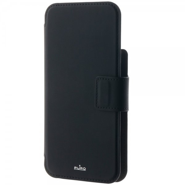 Puro iPhone 12/12 Pro/13/14/15 Cover MagSafe Folio Sort