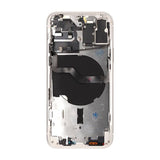 iPhone 12 Bagside med Komplet Ramme OEM - Hvid