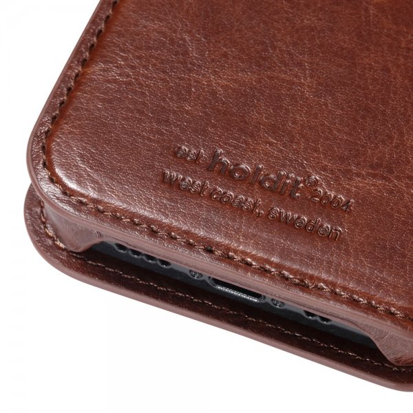 holdit iPhone 12 Mini Cover Berlin Aftageligt Cover Mørkebrun