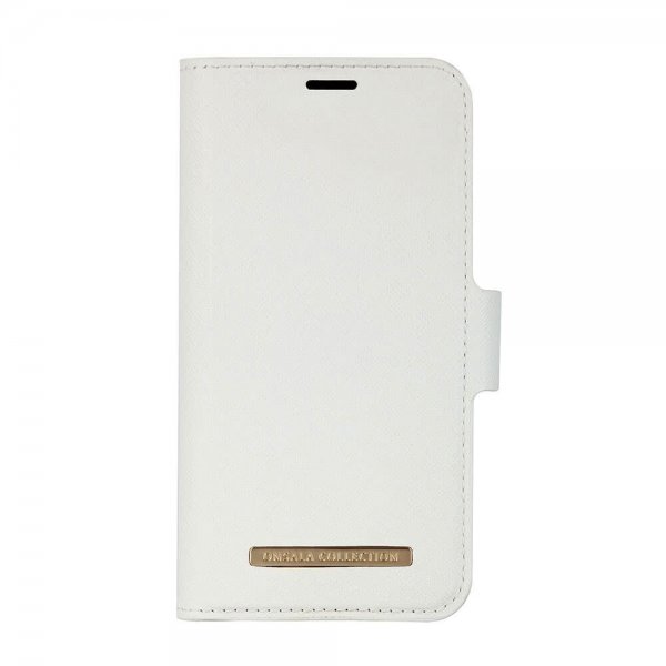 Onsala iPhone 12 Mini Cover Fashion Edition Aftageligt Cover Saffiano Hvid