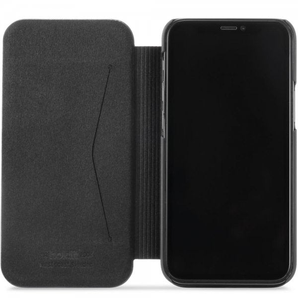 holdit iPhone 12 Mini Cover SlimFlip Wallet Sort