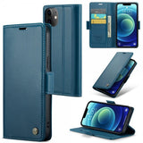 CaseMe iPhone 12/iPhone 12 Pro Etui 023 Series Blå