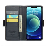 CaseMe iPhone 12/iPhone 12 Pro Etui 023 Series Sort
