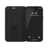 Adidas iPhone 12/iPhone 12 Pro Etui Booklet Case Sort