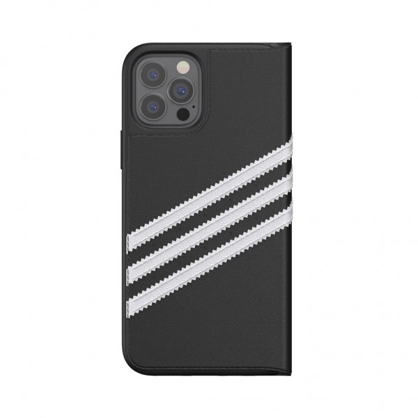 Adidas iPhone 12/iPhone 12 Pro Etui Booklet Case Sort