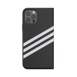 Adidas iPhone 12/iPhone 12 Pro Etui Booklet Case Sort