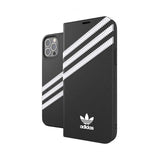 Adidas iPhone 12/iPhone 12 Pro Etui Booklet Case Sort