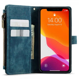 CaseMe iPhone 12/iPhone 12 Pro Etui C30 Series Petroleum
