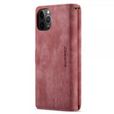 CaseMe iPhone 12/iPhone 12 Pro Etui C30 Series Rød