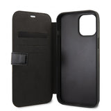 BMW iPhone 12/iPhone 12 Pro Etui Dynamisk Carbon Sort