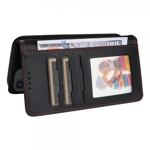Betopnice iPhone 12/iPhone 12 Pro Etui med Aftageligt Cover 005 Sort