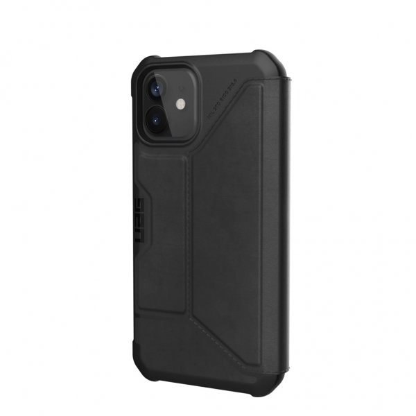Urban Armor Gear (UAG) iPhone 12/iPhone 12 Pro Cover Metropolis Leather Sort