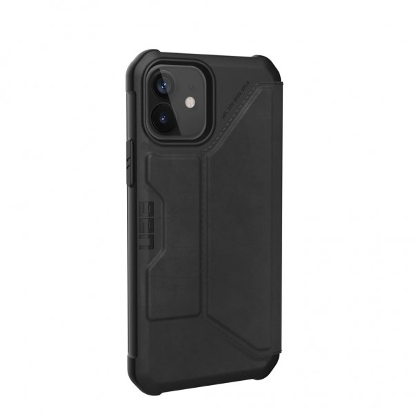 Urban Armor Gear (UAG) iPhone 12/iPhone 12 Pro Cover Metropolis Leather Sort