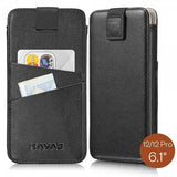 KAVAJ iPhone 12/iPhone 12 Pro Etui Miami Sort