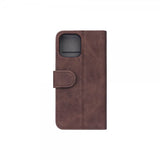 Gear iPhone 12/iPhone 12 Pro Etui Mobile Wallet Nubuck Brun
