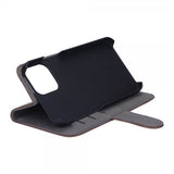 Gear iPhone 12/iPhone 12 Pro Etui Mobile Wallet Nubuck Brun
