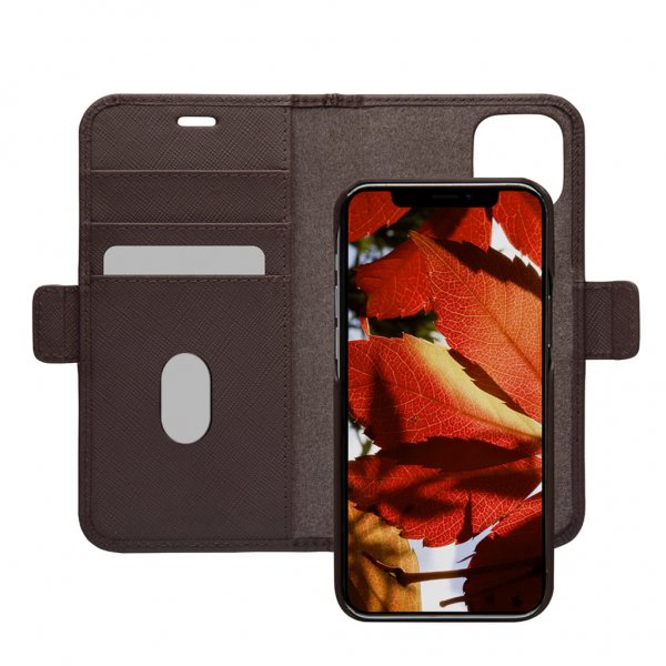 dbramante1928 iPhone 12/iPhone 12 Pro Etui New York Aftageligt Cover Dark Chocolate