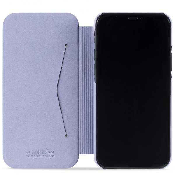 holdit iPhone 12/iPhone 12 Pro Etui SlimFlip Wallet Lavender