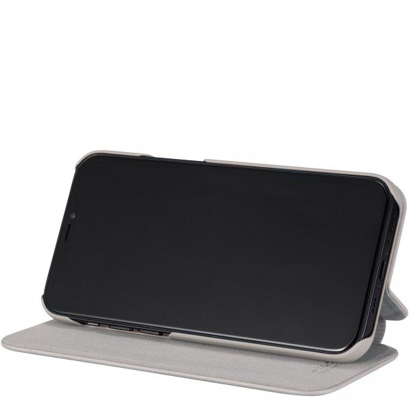 holdit iPhone 12/iPhone 12 Pro Etui SlimFlip Wallet Taupe