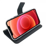 Celly iPhone 12/iPhone 12 Pro Etui Wally Wallet Case Sort