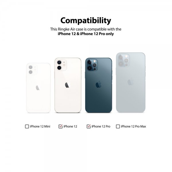 Ringke iPhone 12/iPhone 12 Pro Cover Air Clear