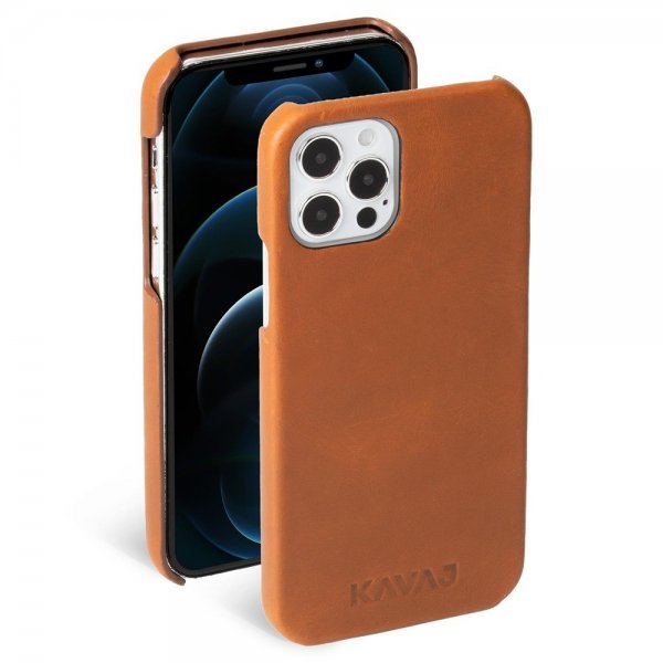 Kavaj iPhone 12/iPhone 12 Pro Etui Boston Brun