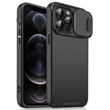 iPhone 12/iPhone 12 Pro Cover Kameraskjold Sort