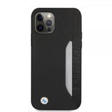 BMW iPhone 12/iPhone 12 Pro Etui Kortplads Sort