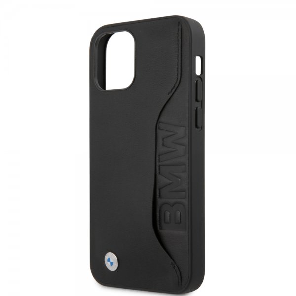 BMW iPhone 12/iPhone 12 Pro Etui Kortplads Sort