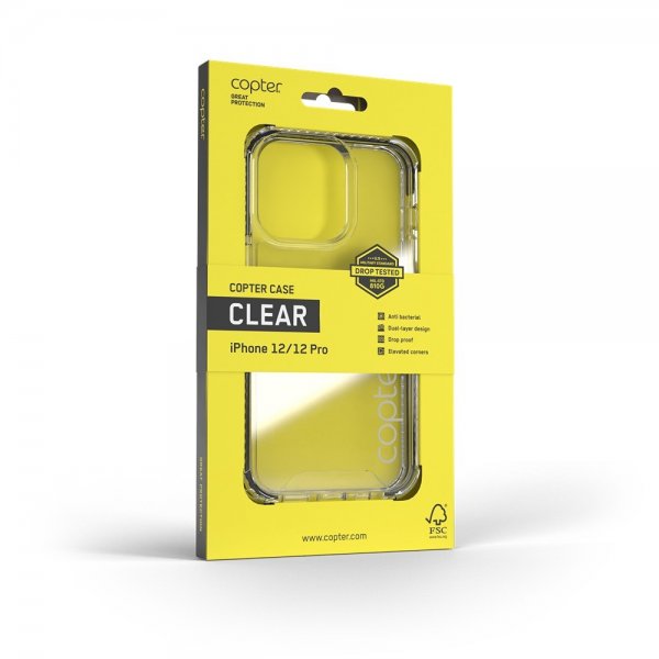 Copter iPhone 12/iPhone 12 Pro Cover Copter Case Transparent