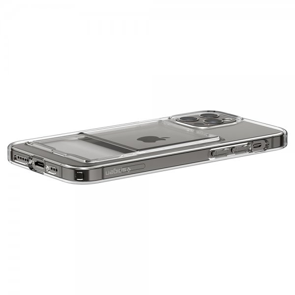Spigen iPhone 12/iPhone 12 Pro Cover Crystal Slot Crystal Clear