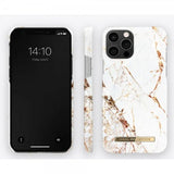 Ideal of Sweden iPhone 12/iPhone 12 Pro Cover Fashion Case Carrara Gold