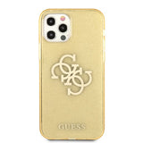 Guess iPhone 12/iPhone 12 Pro Cover Fuld Glimmer Guld