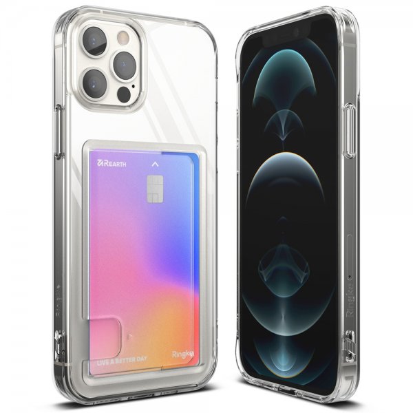 Ringke iPhone 12/iPhone 12 Pro Cover Fusion Card Clear