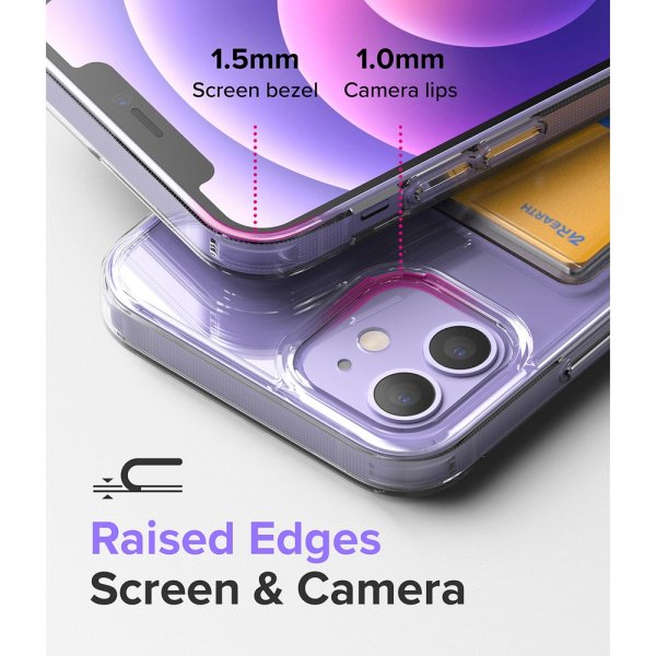 Ringke iPhone 12/iPhone 12 Pro Cover Fusion Card Clear