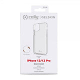 Celly iPhone 12/iPhone 12 Pro Cover GELSKIN Gennemsigtig